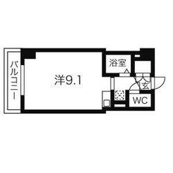 ドール久屋通の物件間取画像